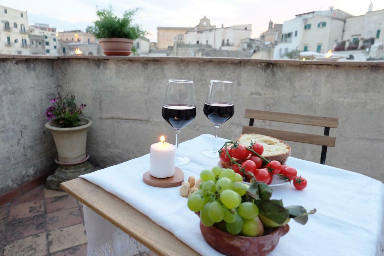 L' Abbraccio Dei Sassi Hotell Matera Exteriör bild